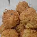 Cooksnap dari Kiki Sekarini untuk resep Bola tahu rambutan mi