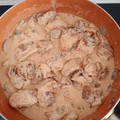 El cooksnap de Loly Perez ordoñez cuando hizo Filete de cerdo con champiñones 🐖.