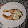 El cooksnap de Ana Salas Martinez cuando hizo Salmón al horno con Philadelphia.