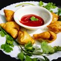 Chanda shrawan Keshri का कुकस्नैप जब उन्होंने ड्राई मिनी समोसे (dry mini samose recipe in hindi) बनाया था।