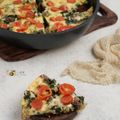 Cooksnap dari cutzamania untuk resep Spinach Potato Frittata