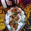 Diya Sawai का कुकस्नैप जब उन्होंने उड़द मूंग मिक्स दही वडा(urad moong mix daal dahi vada recipe in hindi) बनाया था।