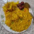 Srilekha Banik's cooksnap of when they made নিরামিষ খিচুড়ি (Niramish Khichdi,, Recipe in Bengali).