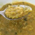 El cooksnap de Carmen Gloria García cuando hizo Guiso cremoso de arvejas partidas.