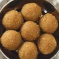 Nalini Shankar's cooksnap of when they made தினை பாதாம் லட்டு.
