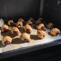 Achaswifey's cooksnap of when they made 冷凍パイシートで！ソーセージクロワッサン.