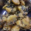 Sonali Aggarwal का कुकस्नैप जब उन्होंने मेथी आलू की सब्जी (methi aloo ki sabzi recipe in Hindi) बनाया था।