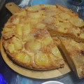 El cooksnap de Cecilia Delgado cuando hizo Torta de manzana ¡sin huevo!.
