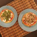 El cooksnap de Veronica cuando hizo Pizza con base de coliflor.