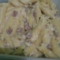 Cooksnap dari Whyu~Ni untuk resep Pasta penne saus carbonara