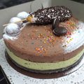 Cooksnap dari 𝚗𝚎𝚢 𝚜𝚊𝚗𝚝𝚒 𝚝𝚘𝚋𝚒𝚗𝚐 untuk resep Avocado Chocolate Mousse Cake