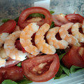 El cooksnap de Sandra cuando hizo Ensalada de lechuga y langostinos para dieta.