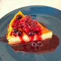 El cooksnap de Marta Coll cuando hizo Tarta de yogur griego con arándanos.