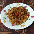 รูป Cooksnap ของ rainny เมื่อเขาทำ หมูสามชั้นคั่วพริกเกลือ