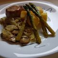 El cooksnap de Sònia Castillo Rodríguez cuando hizo Solomillo de cerdo con champiñones y cebolla caramelizada.