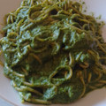 El cooksnap de Noelia Jimenez Menendez cuando hizo Pesto de champiñones y espinacas.