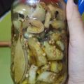 El cooksnap de Mariale cuando hizo Berenjenas en Aceite.
