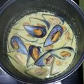 El cooksnap de Laura No Se cuando hizo Mejillones en salsa de coco.