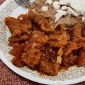 El cooksnap de Emilio García cuando hizo Guiso de chicharrón de puerco.