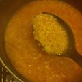 El cooksnap de Yatziri Dominguez cuando hizo Sopa Aguada.