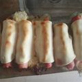 El cooksnap de dj junco cuando hizo Rollitos de pancho.