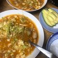 El cooksnap de JAVIER SANTAMARIA CAZARES cuando hizo Pozole.