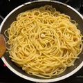 Hammad Khan's cooksnap of when they made Spaghetti Aglio Oglio Peperoncino.