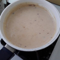 El cooksnap de Irina Teixeira Vaz cuando hizo Arroz con leche crema.
