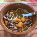 El cooksnap de Thais cuando hizo Porotos con riendas.