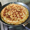 El cooksnap de Gabriel Nobre cuando hizo Tortilla de papas al curry (sin huevo).