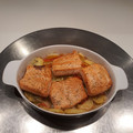 El cooksnap de Rosa Vargas Rivera cuando hizo Salmón al horno con patatas y cebolla.