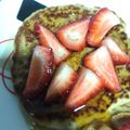 El cooksnap de Alejandra Peña cuando hizo Panqueques fit/ Sin gluten.