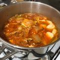 Cooksnap dari ekitchen untuk resep Elise's fav: Kimchi Jjigae dengan kimchi instant, juara banget enaknya! ❤️