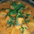 Deepika Arora का कुकस्नैप जब उन्होंने गट्टे की सब्जी (gatte ki sabzi recipe in hindi) बनाया था।