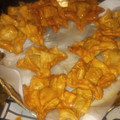 El cooksnap de Sergio Luis cuando hizo Pastelitos criollos.