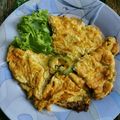Cooksnap Nur Nadiah semasa beliau membuat Telur Dadar Halalan Toyiban.