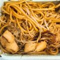 潼潼 的 蒜香辣椒香菇雞肉麵 cooksnap