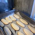 El cooksnap de Isabella Ramos cuando hizo Plantillas "Vainillas" (masas batidas arieadas).
