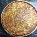 El cooksnap de vanesa benedet cuando hizo Tarta de champiñones, crema y verdeo.
