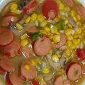 Cooksnap dari Ami Hana untuk resep Sosis jagung manis dengan telur orak arik saus barbeque