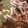 El cooksnap de applewhite cuando hizo Calamares en salsa.