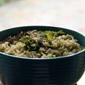 Shilpi Tandon's cooksnap of when they made Coriander mint rice.