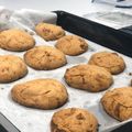 El cooksnap de Elena cuando hizo Las mejores galletas del mundo-rellenas de nutella🍫⚠️.