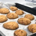 El cooksnap de Elena cuando hizo Las mejores galletas del mundo-rellenas de nutella🍫⚠️.