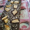 El cooksnap de natalia cuando hizo Budín de algarroba, nueces y arándanos.