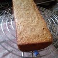 El cooksnap de Mari Bongio cuando hizo Budín de pera y coco saludable.