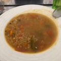 El cooksnap de Nacho Albarrán cuando hizo Sopa de arroz.