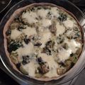 El cooksnap de Marcela Ledesma cuando hizo Tarta de zapallito y berenjena.