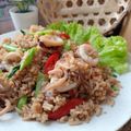 Cooksnap mamy_kitchen89 semasa beliau membuat Nasi Goreng Sotong.