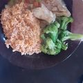 El cooksnap de Alejandro Sanchez cuando hizo Filete de pescado con leche de coco.